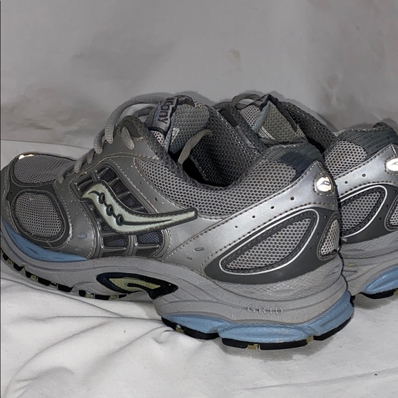 Saucony Grid Formula TR Gray Blue Size 10 - Picture 7 of 12